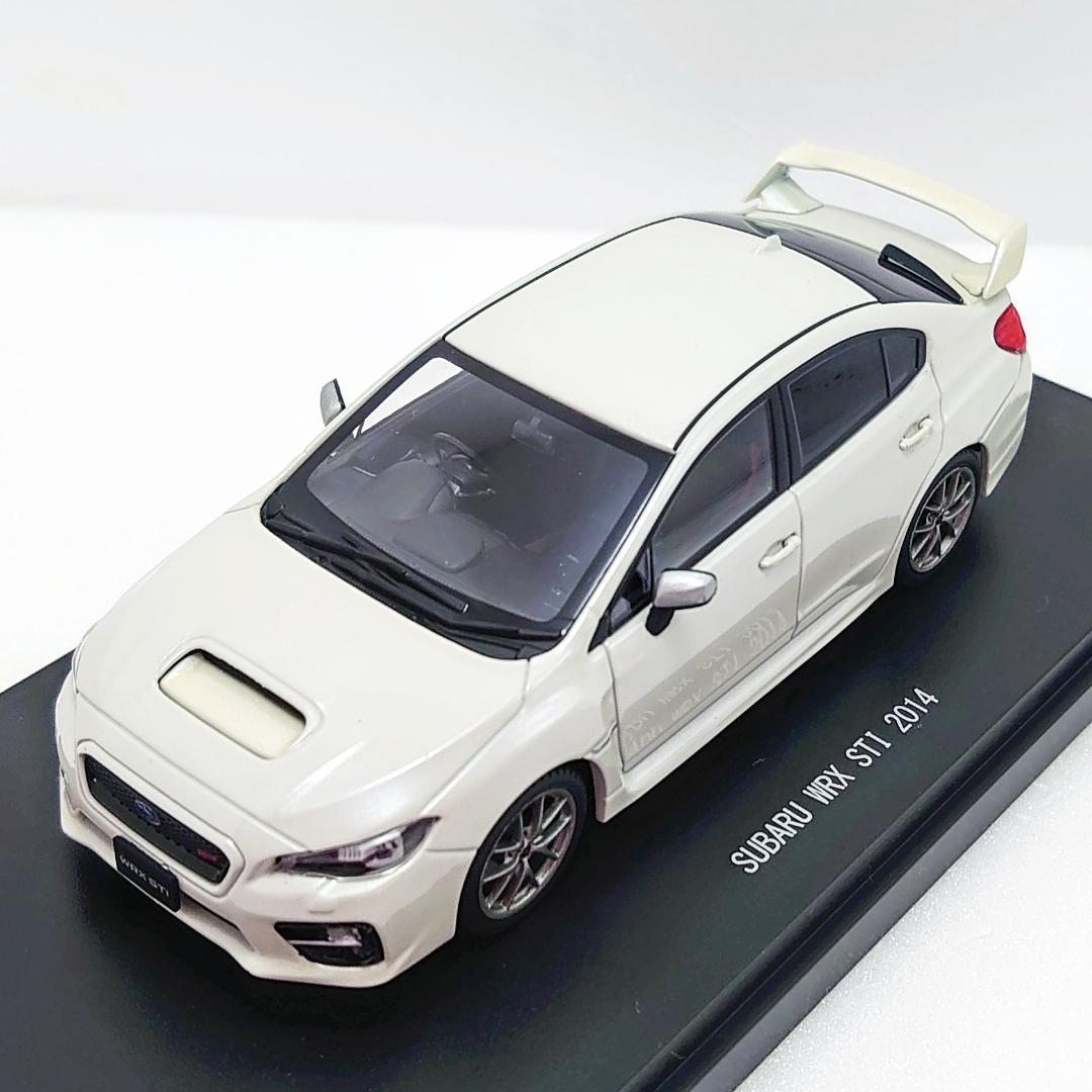 c*f様 《未使用》　EBBRO　スバル　WRX　STI　2014　ミニカー　S