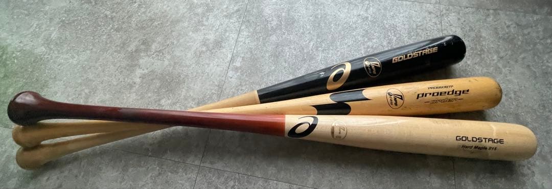 NPB 実使用バット　4本セット