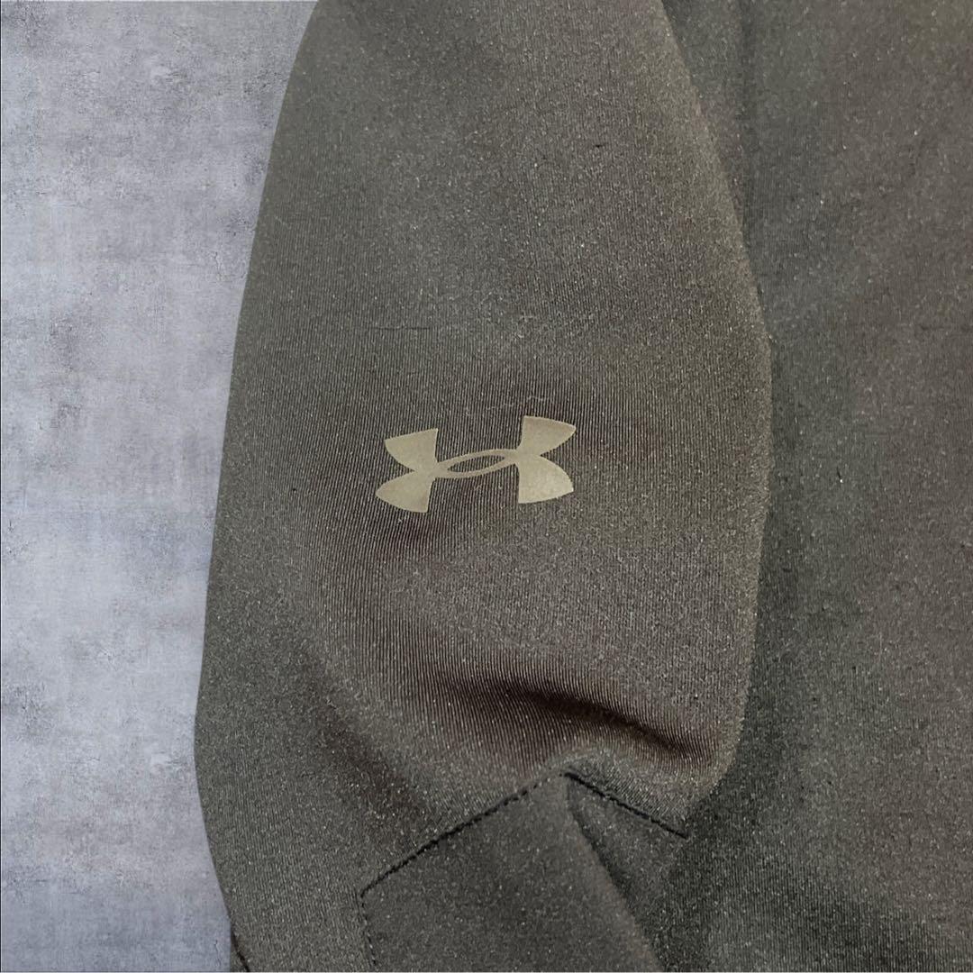 UA UNDER ARMOUR ハイブリッドニットジャケット ブラック L
