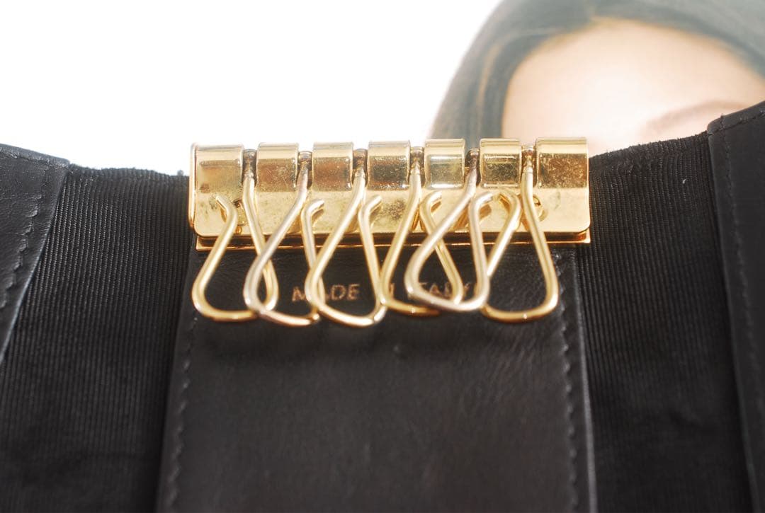 CHANEL＊シャネル＊キャビアスキン＊マトラッセ＊六連キーチェーン