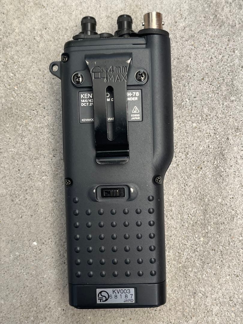 〈ジャンク品〉ケンウッド　無線機　TH-78