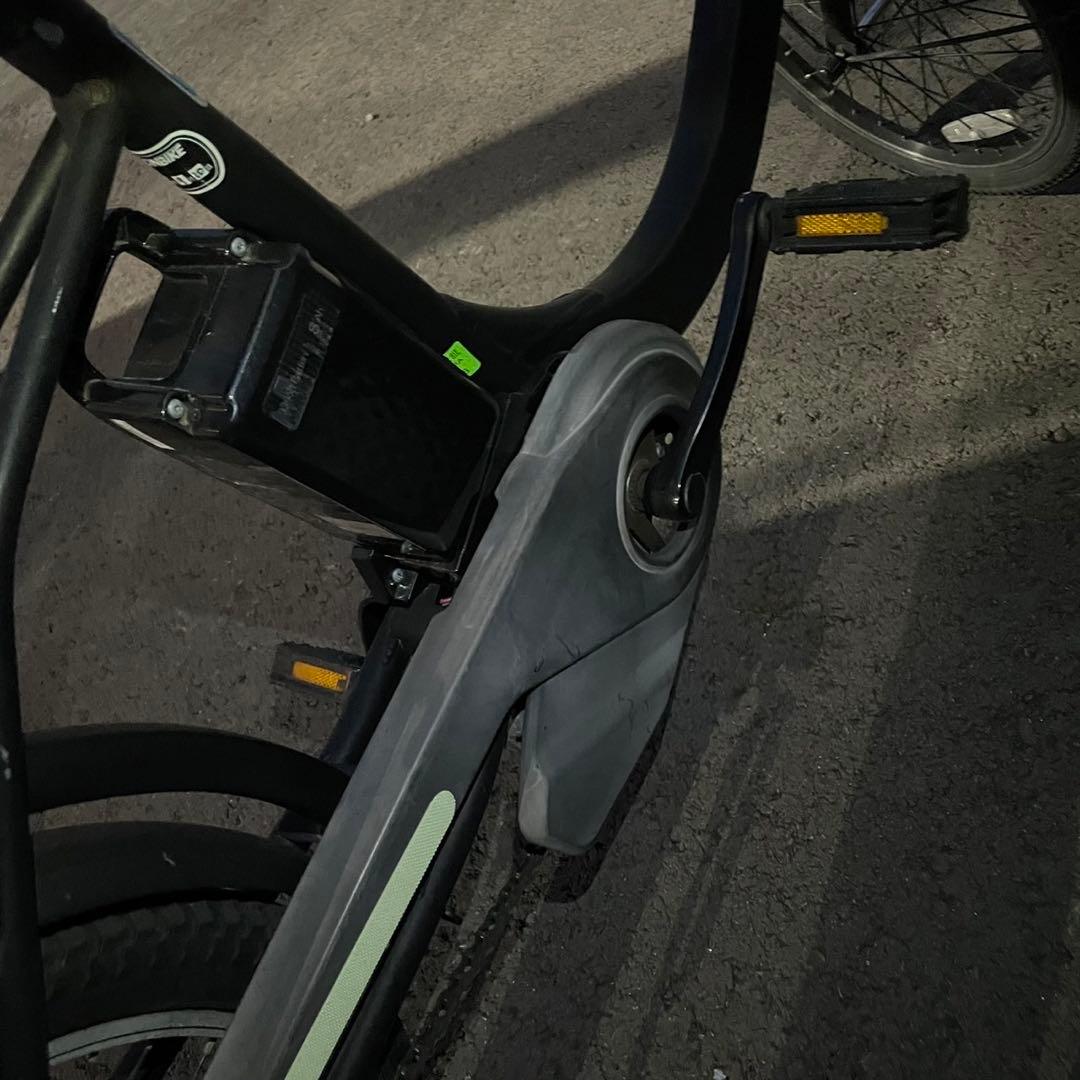稼動品☆電動自転車 パナソニック☆BE-2ELSW01 ブラック カゴなし