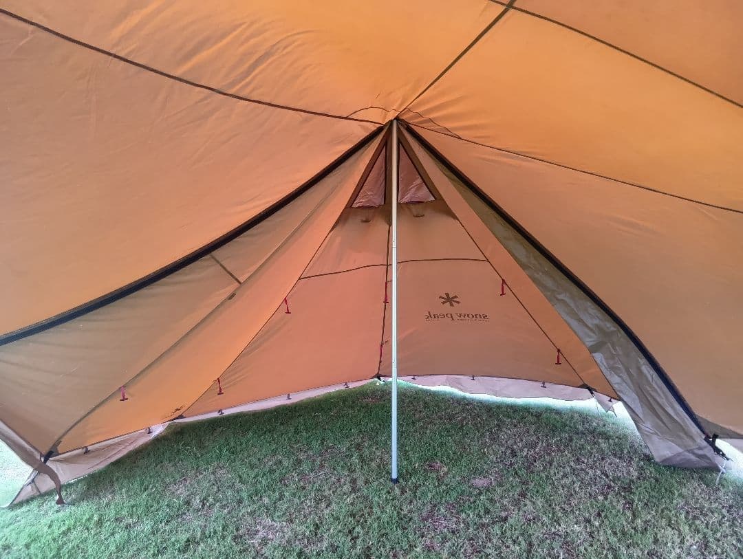 スノーピークTP-805RランドステーションPro.M スカート付　ポール二股