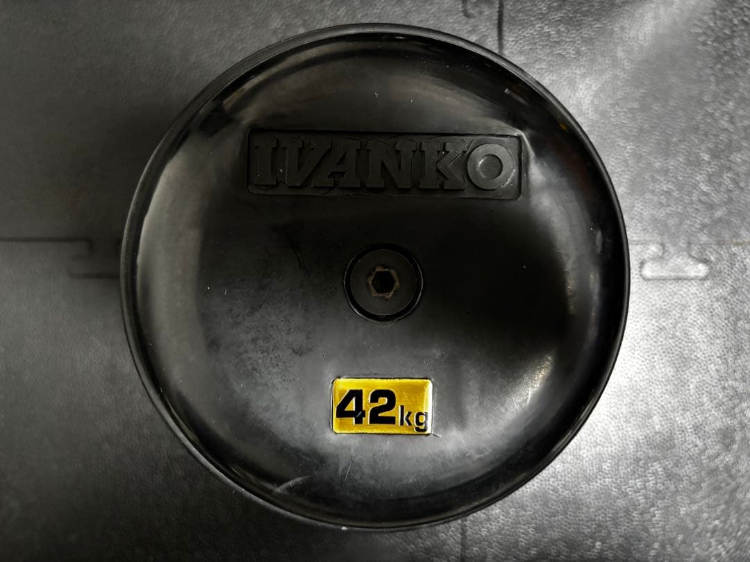 IVANKO(イヴァンコ) SDKR セットダンベル(ラバー) 42×2
