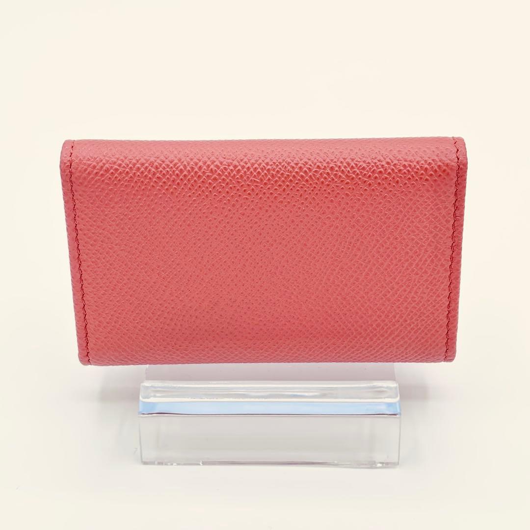 ✨未使用級✨ BVLGARI レザーキーケース ブルガリロゴリング