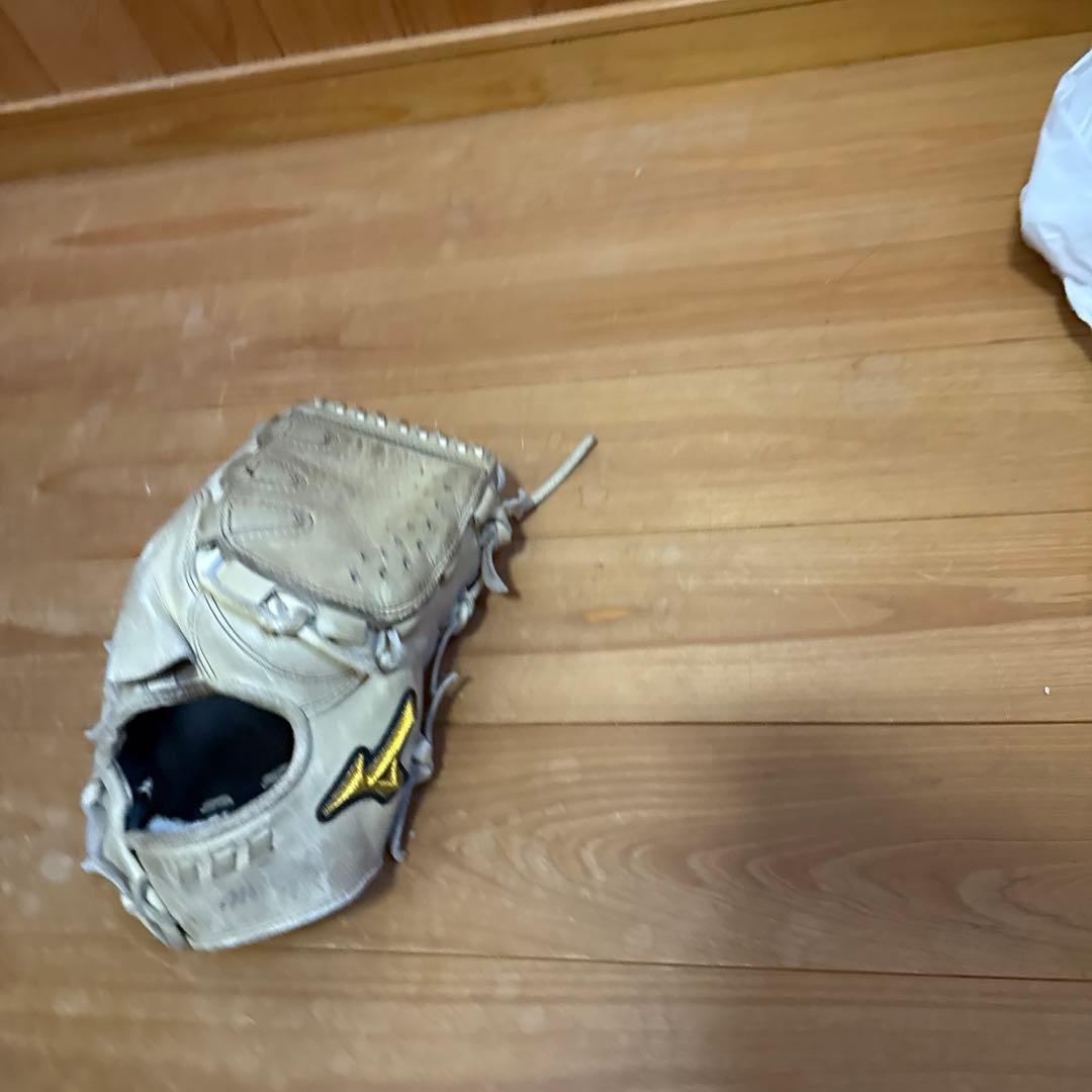 ミズノプロ　軟式グローブ ベージュ