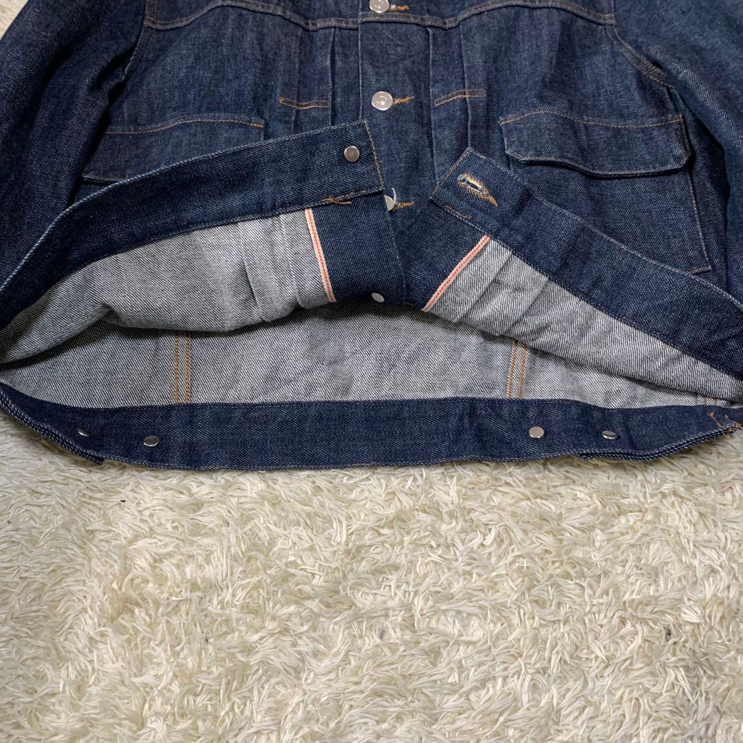A.P.C. デニムジャケット 2nd イースト期 日本製 赤耳 L相当 90s