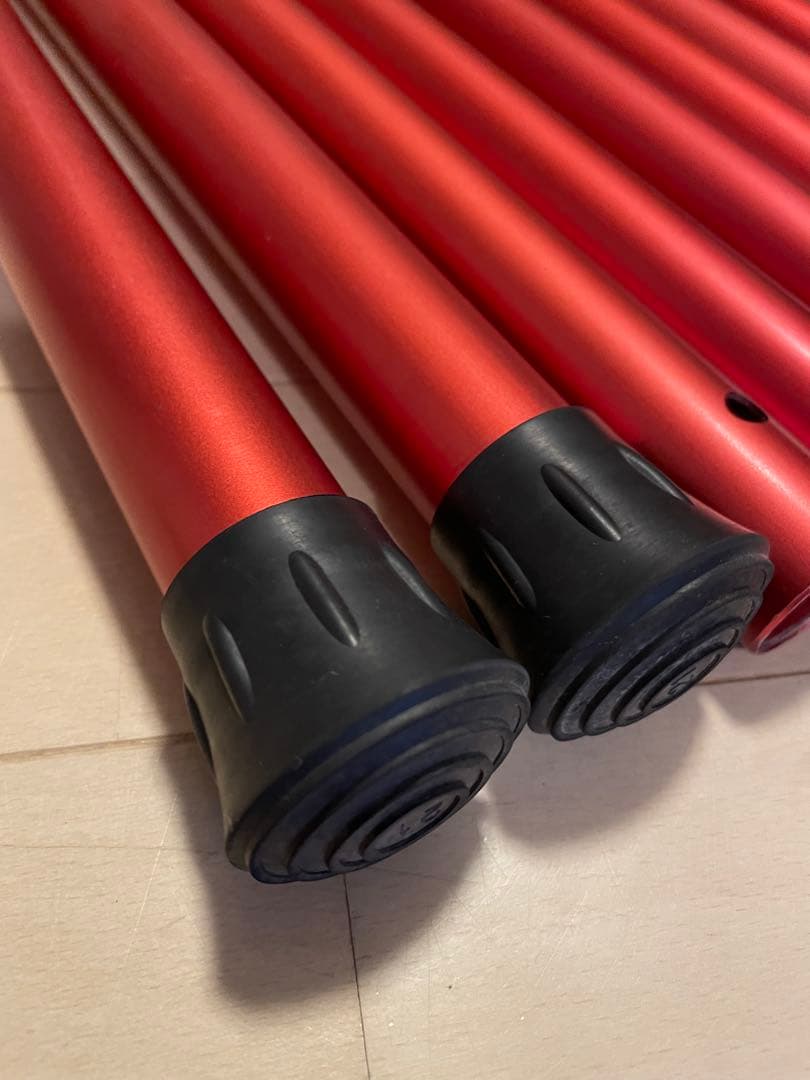 スノーピーク ウイングポール レッド 240cm×2セット
