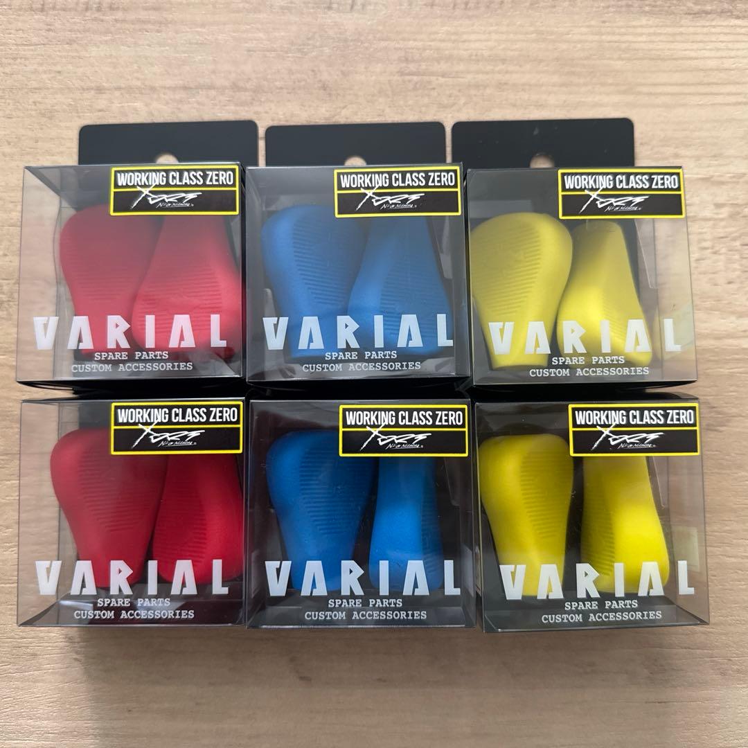 DRT×WCZ VARIAL KNOB バリアル フラットノブ　6個セット