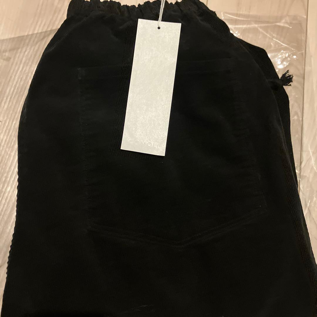 comoli 26ss コーデュロイ　ドローストリングパンツ