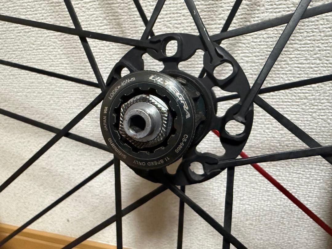 【最高峰アルミ】Campagnolo SHAMAL ULTRA 限定・赤スポーク