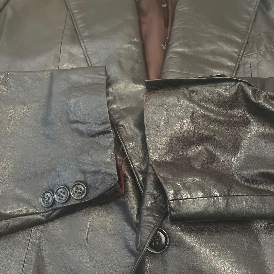 ジャケット・アウター 80s YVES SAINT LAURENT Leather Tailored