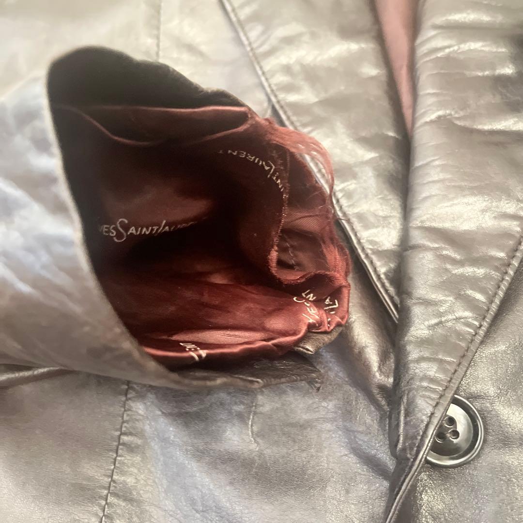 ジャケット・アウター 80s YVES SAINT LAURENT Leather Tailored