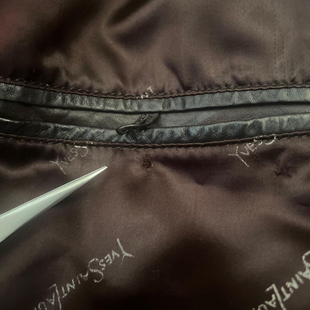 ジャケット・アウター 80s YVES SAINT LAURENT Leather Tailored
