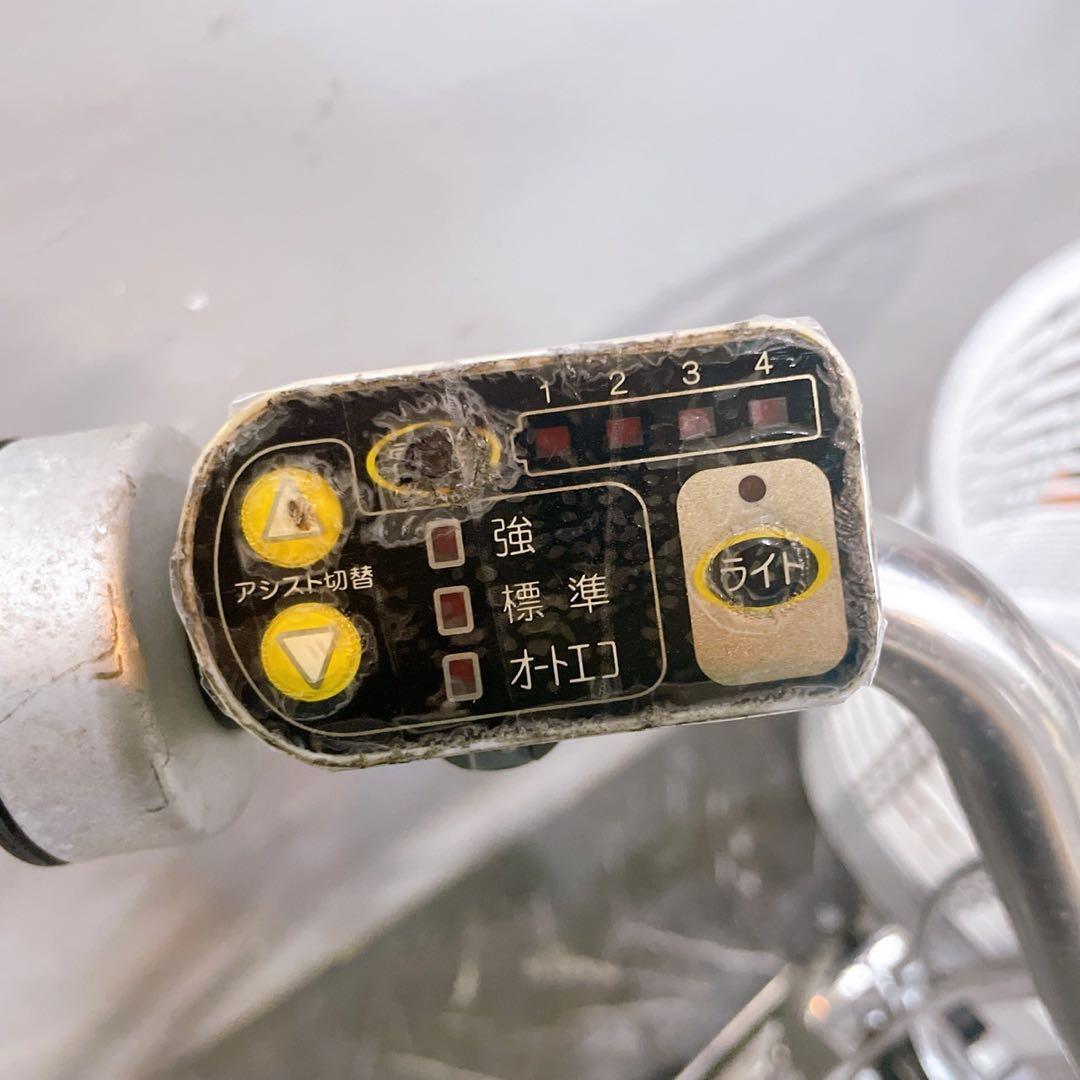 【26】電動自転車 ブリヂストン Assista シルバー 26インチ