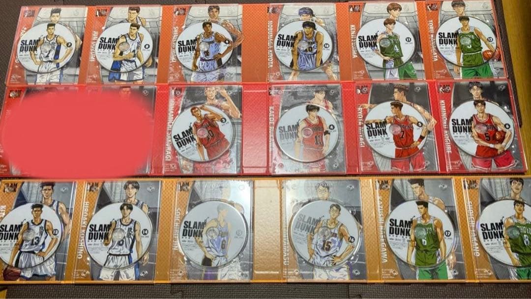 SLAM DUNK DVD-BOX 桜木花道 (背番号「10」)訳あり　ジャンク