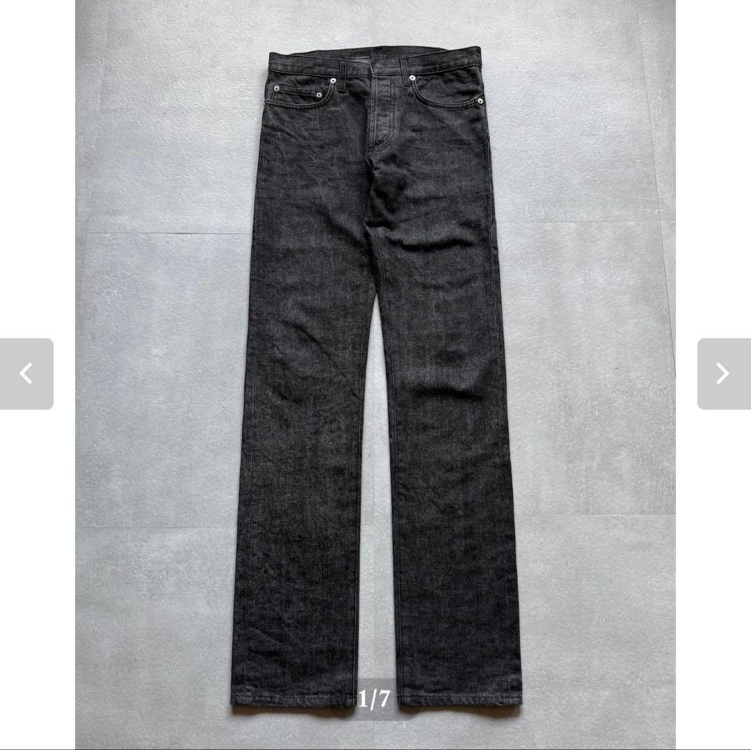 パンツ dior homme 2000s black denim size 29