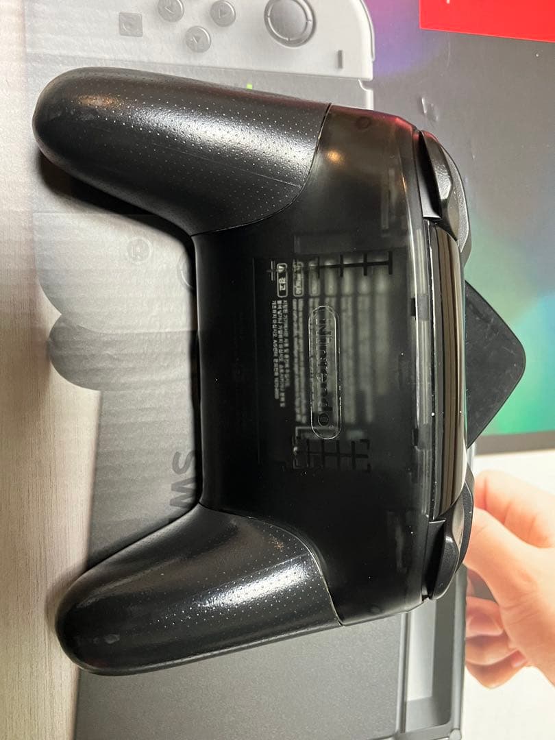 あ*様 【箱有】Nintendo Switch 旧型 本体 グレー プロコン付