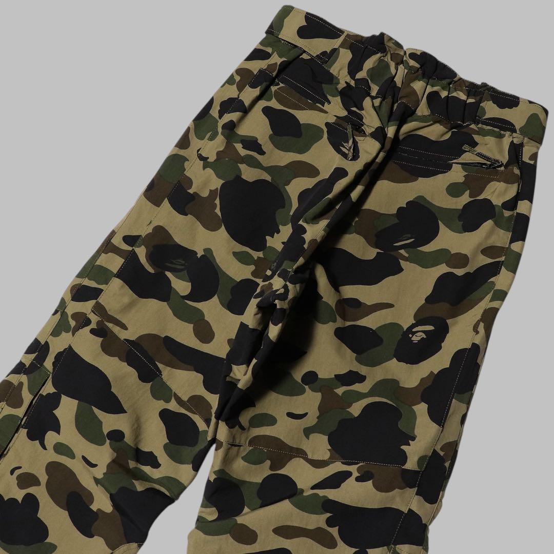 初期★90s★A BATHING APE★1st カモ スノボーパンツ★スノボ