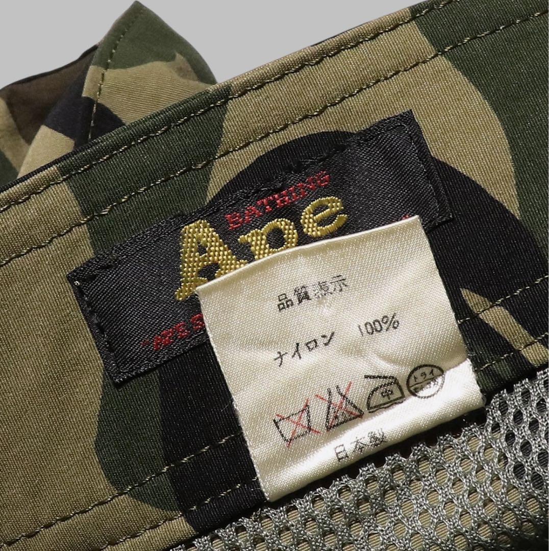 初期★90s★A BATHING APE★1st カモ スノボーパンツ★スノボ