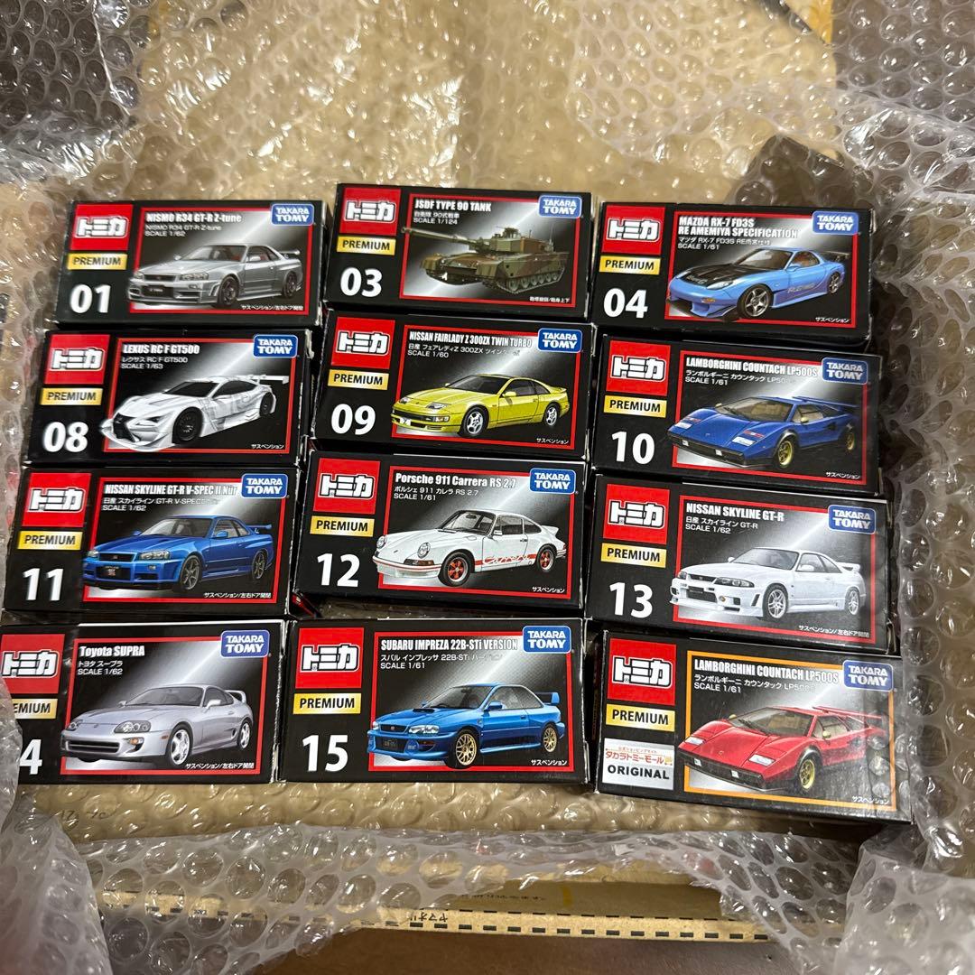 く*こ様 トミカ プレミアム ミニカー　12台セット　②