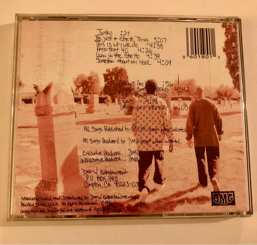 洋楽 DMG & DADDY V g rap g luv g funk