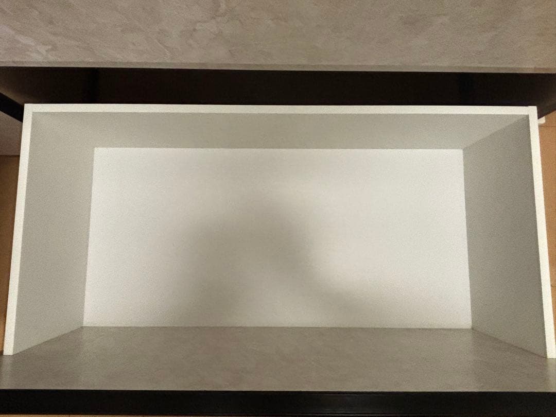 タケ　大川家具 日本製 キッチンカウンター ストーンホワイト