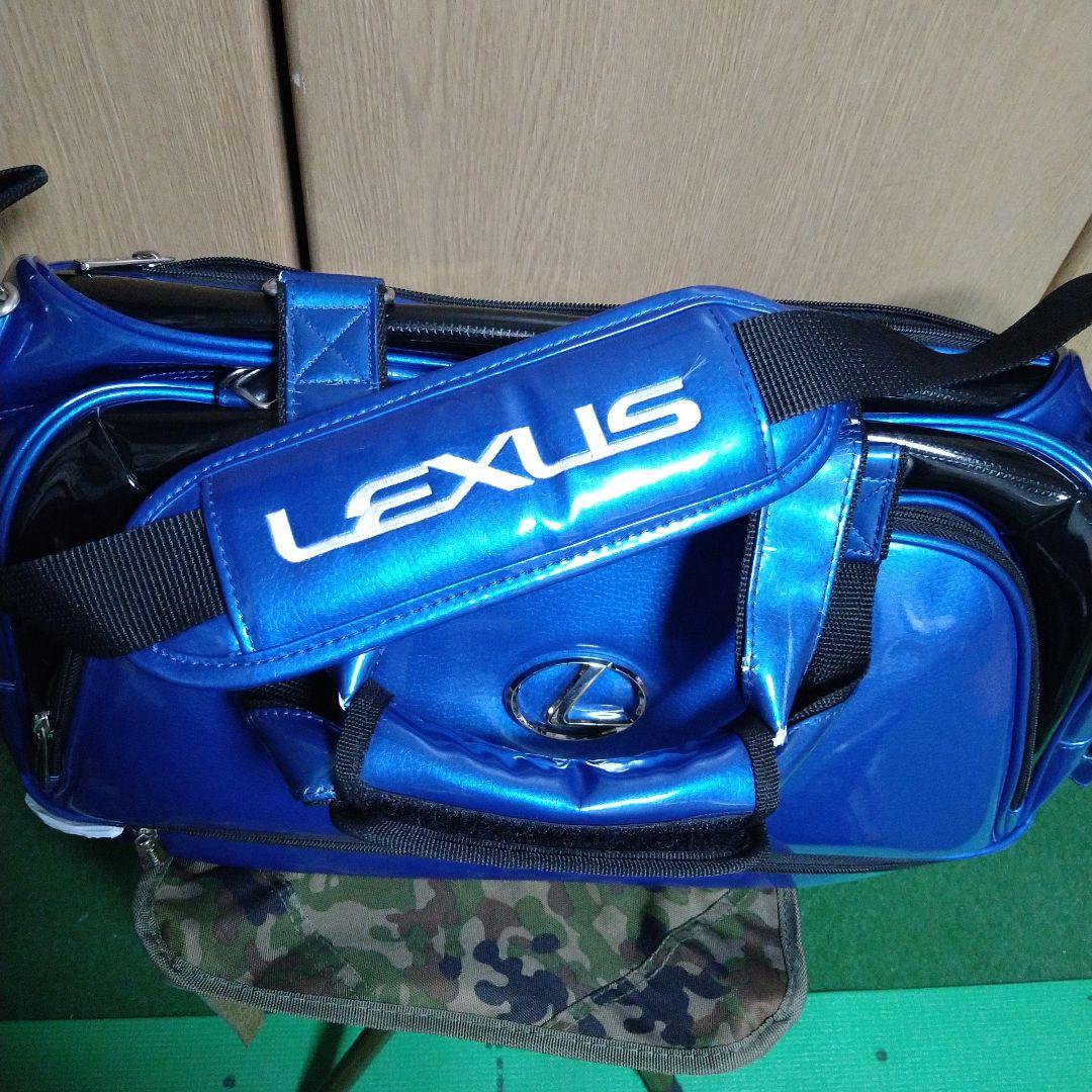 LEXUS ゴルフバッグ ・ラウンドバッグ中型 青