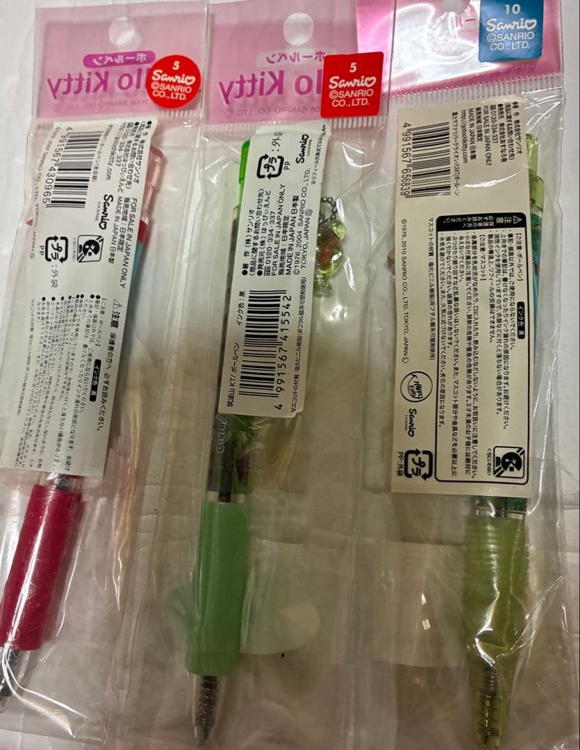く*う様 ご当地キティ　ボールペン　シャープペンシル　26本　レトロ
