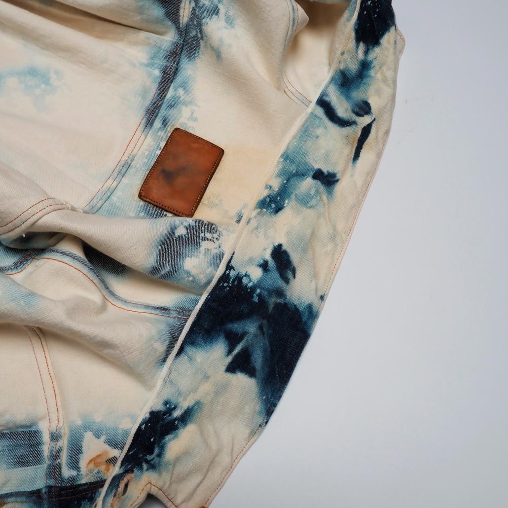 一点物 BOWERY BLUE MAKERS ブリーチデニムセットアップ