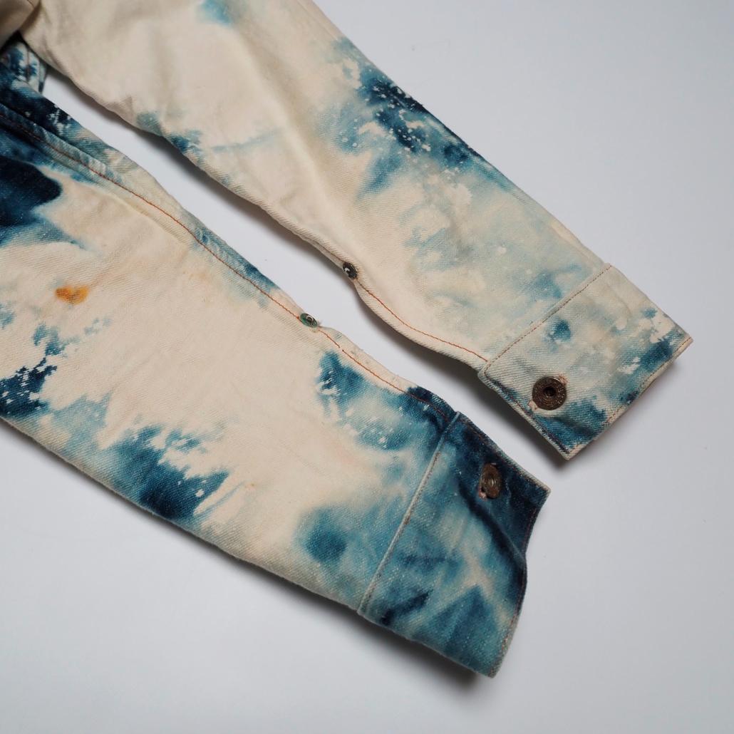 一点物 BOWERY BLUE MAKERS ブリーチデニムセットアップ