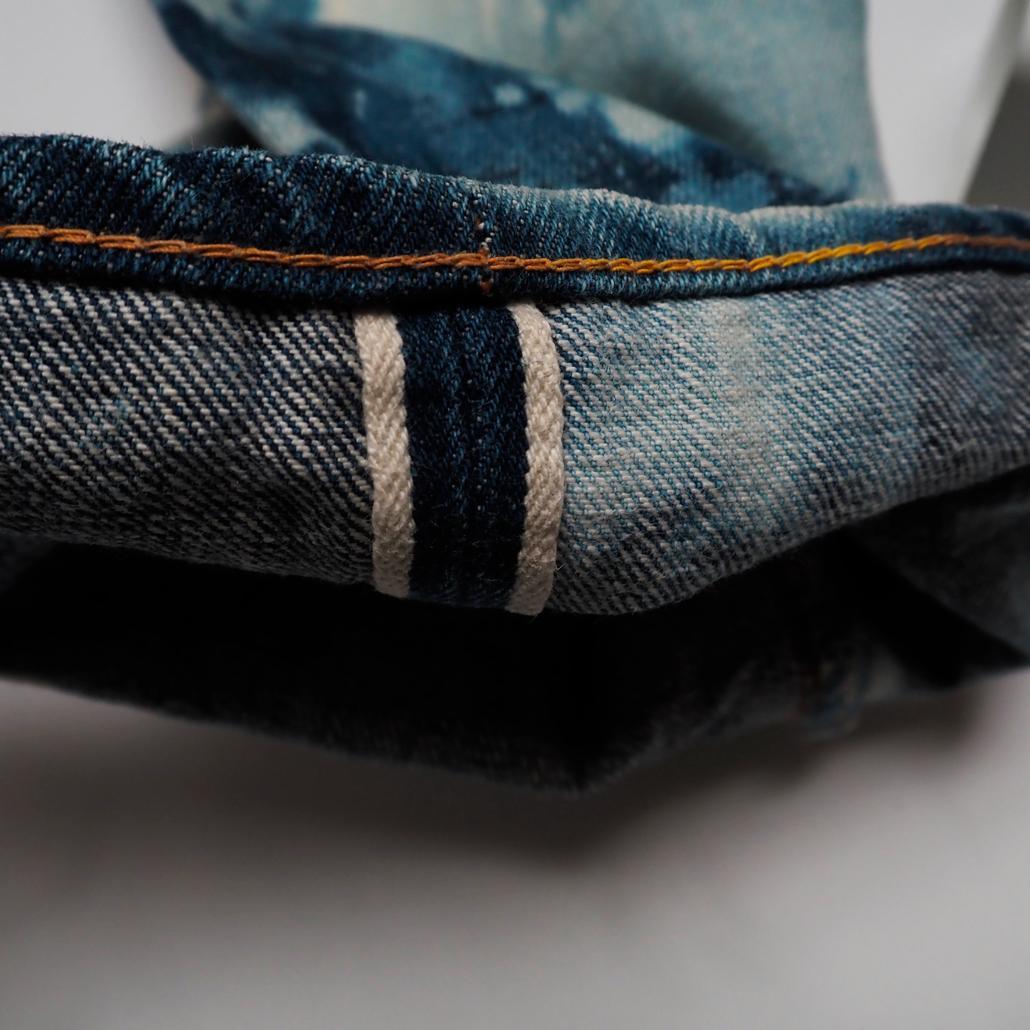 一点物 BOWERY BLUE MAKERS ブリーチデニムセットアップ