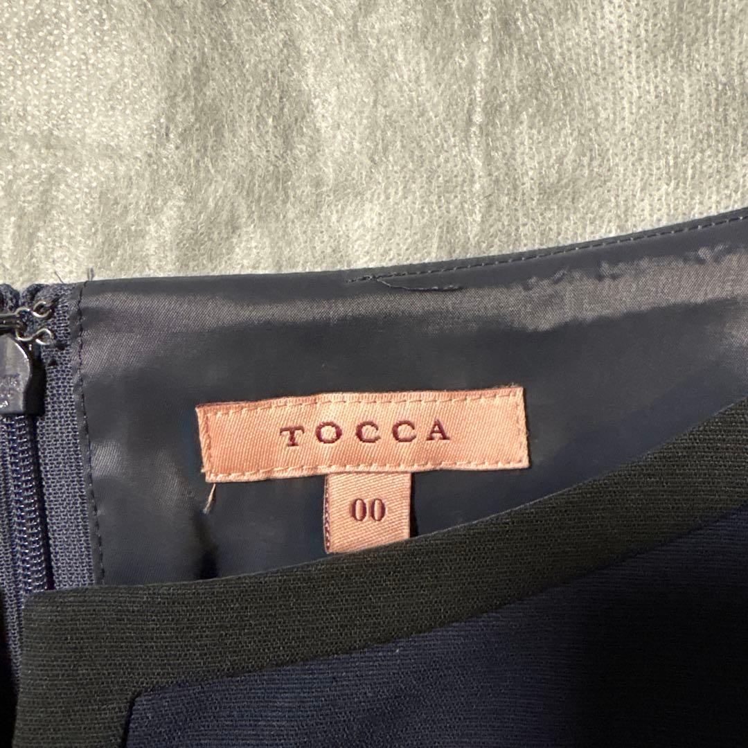 TOCCA ネイビー　ワンピース　サイズ00 セレモニー