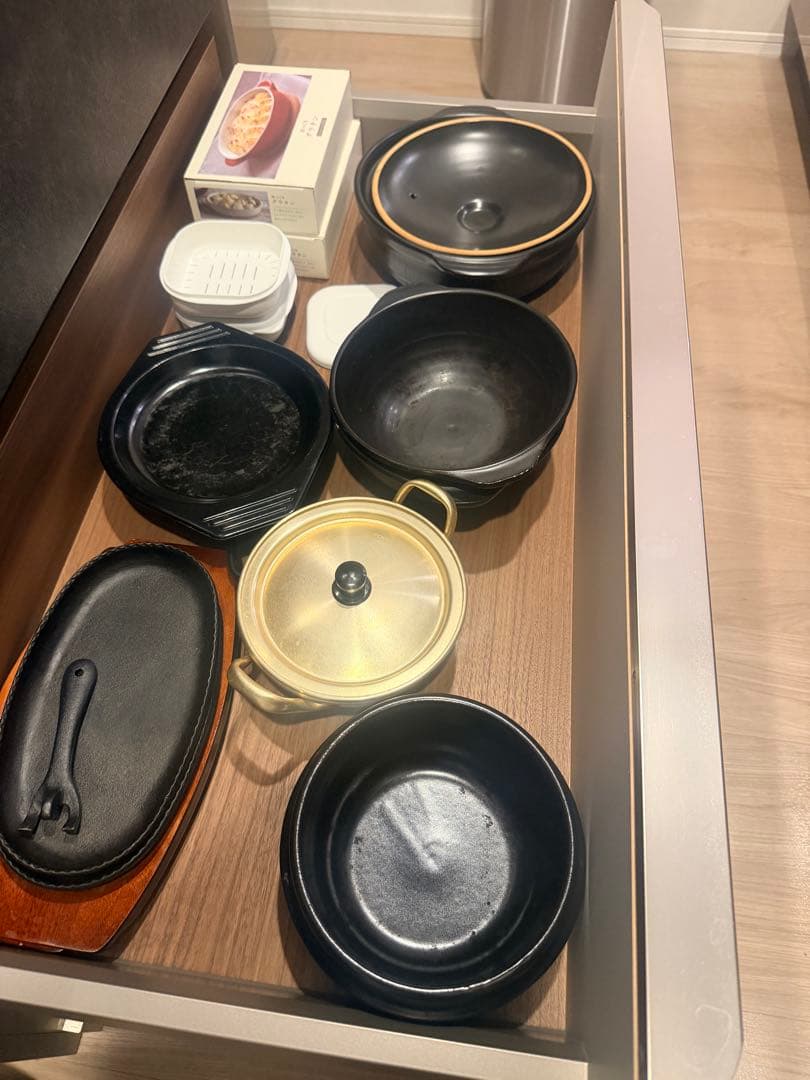 綾野製作所　食器棚　幅160cm