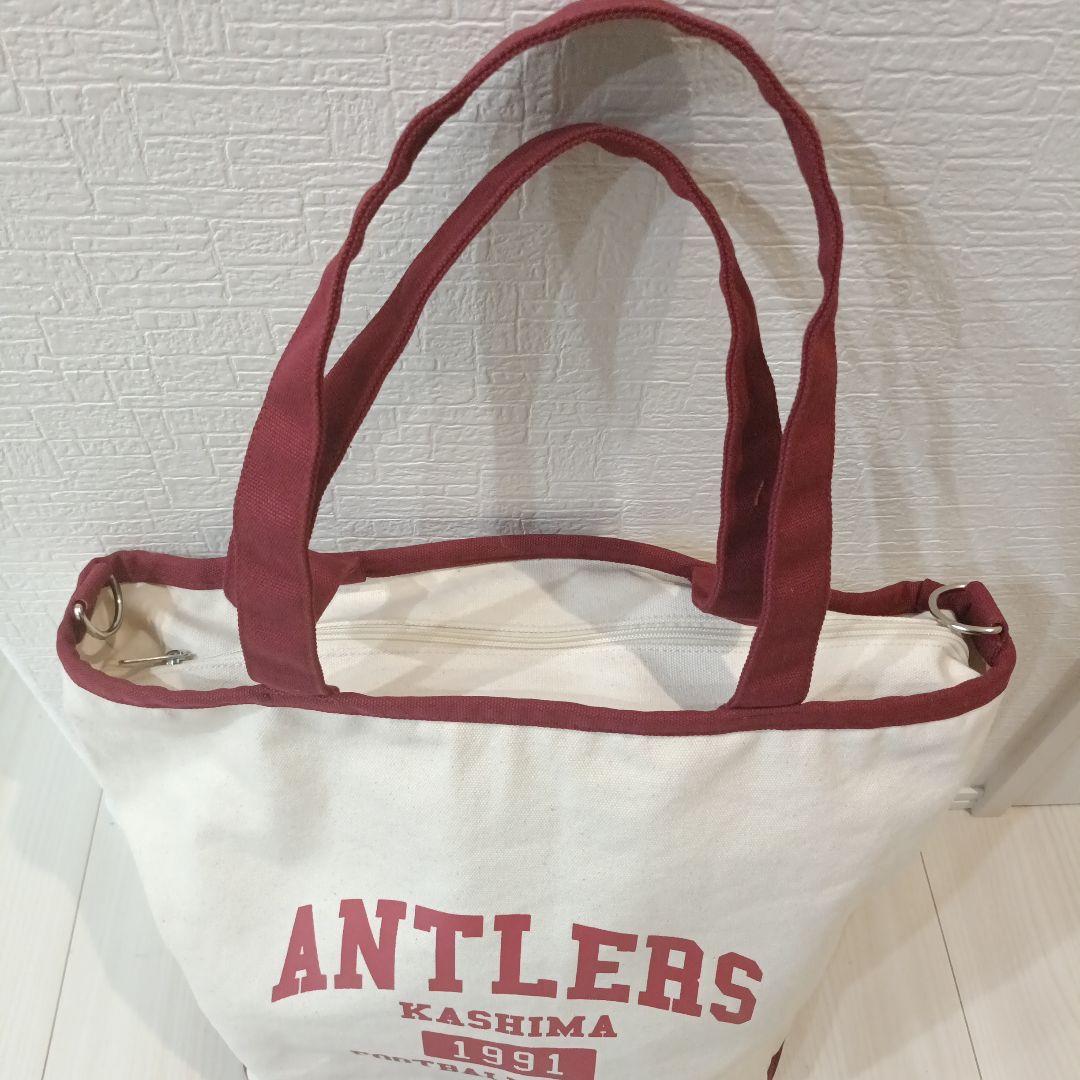 激レア　完売品　鹿島アントラーズ　キャンバス　トートバッグ　サッカー　グッズ