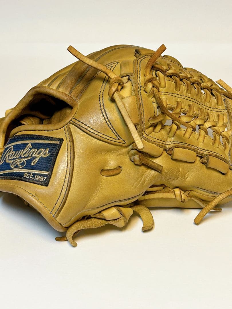 【オイルメンテ済・即使用可！】内野用 Rawlings 軟式グローブ
