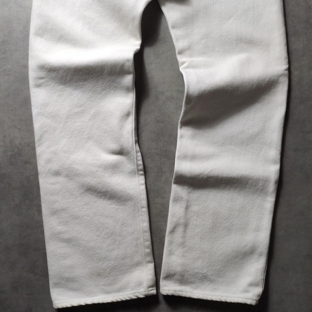 IRON HEART 21oz 赤耳 ホワイト デニムパンツ 32