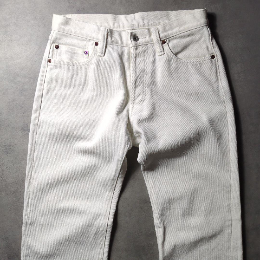 IRON HEART 21oz 赤耳 ホワイト デニムパンツ 32