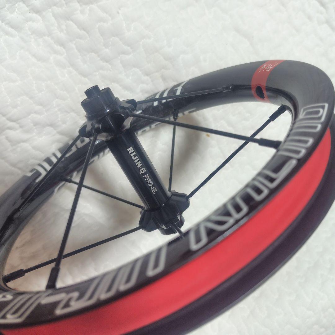 ランバイクFU-JIN RACING カーボンホイール