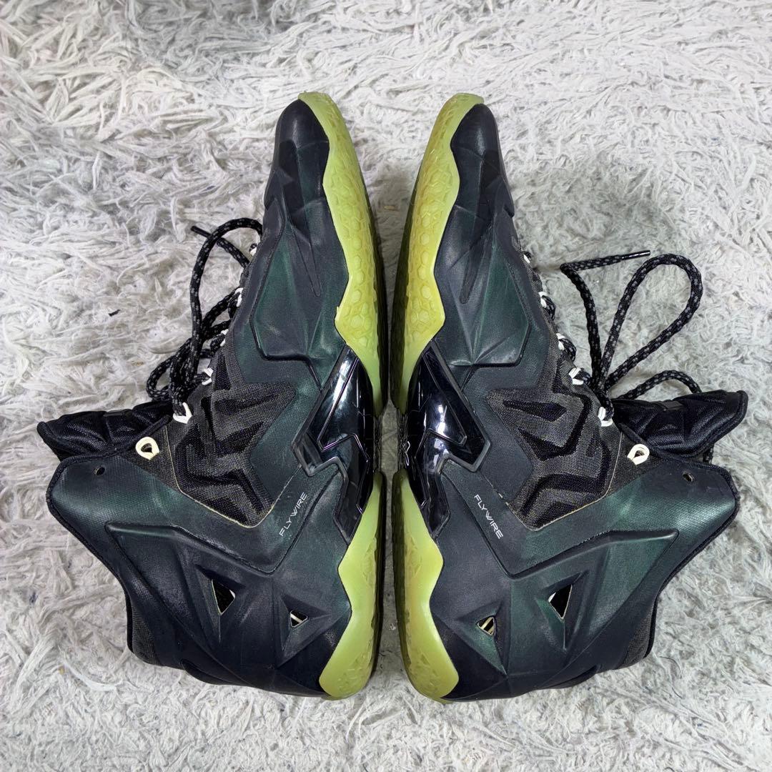 NIKE ナイキ レブロン11 lebron 11 ブラック×グリーン 28.5