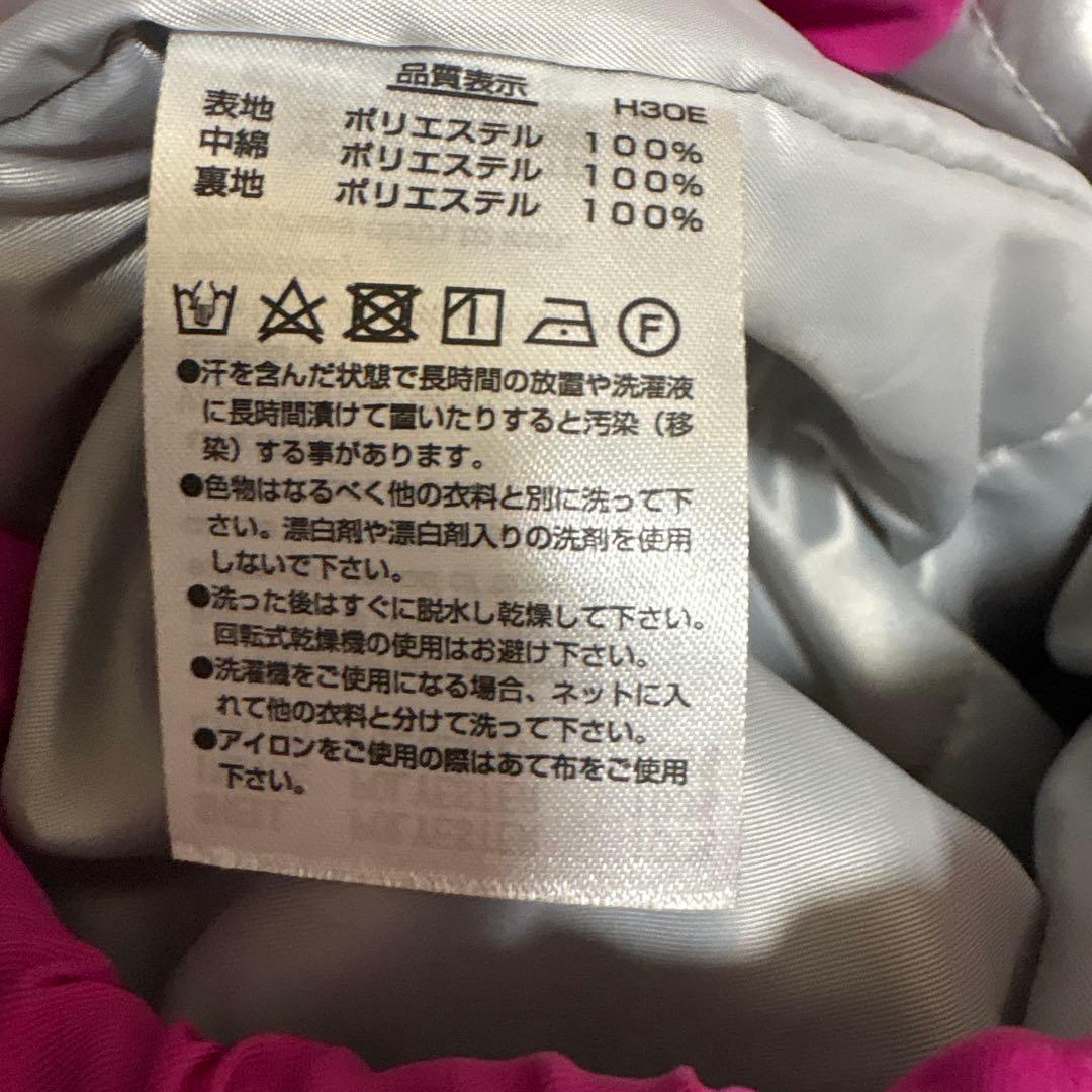 バドミントン用 長袖ウェア ピンク/黒