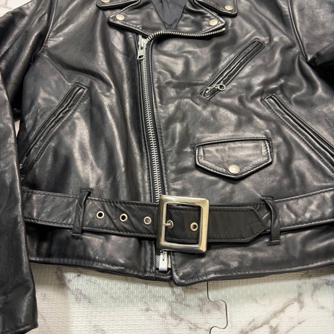 【米国製】schott ダブルライダース 118 40size カウハイド 黒