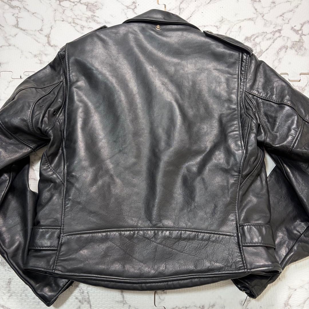 【米国製】schott ダブルライダース 118 40size カウハイド 黒