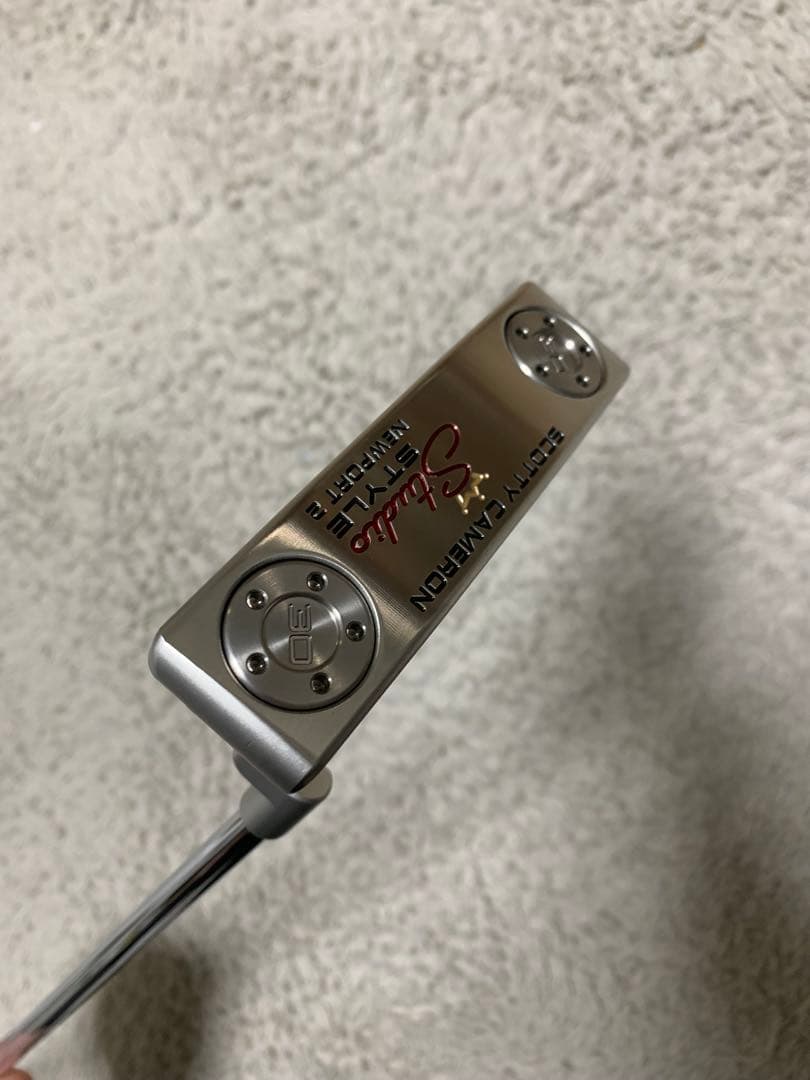 スコッティキャメロン　ニューポート2 スタジオスタイル　新品未使用ゴルフ　パター