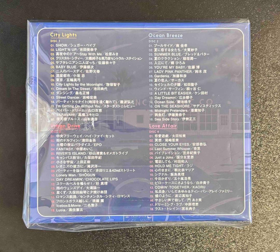 CITY POP STORIES -70's & 80's- 4枚組CD