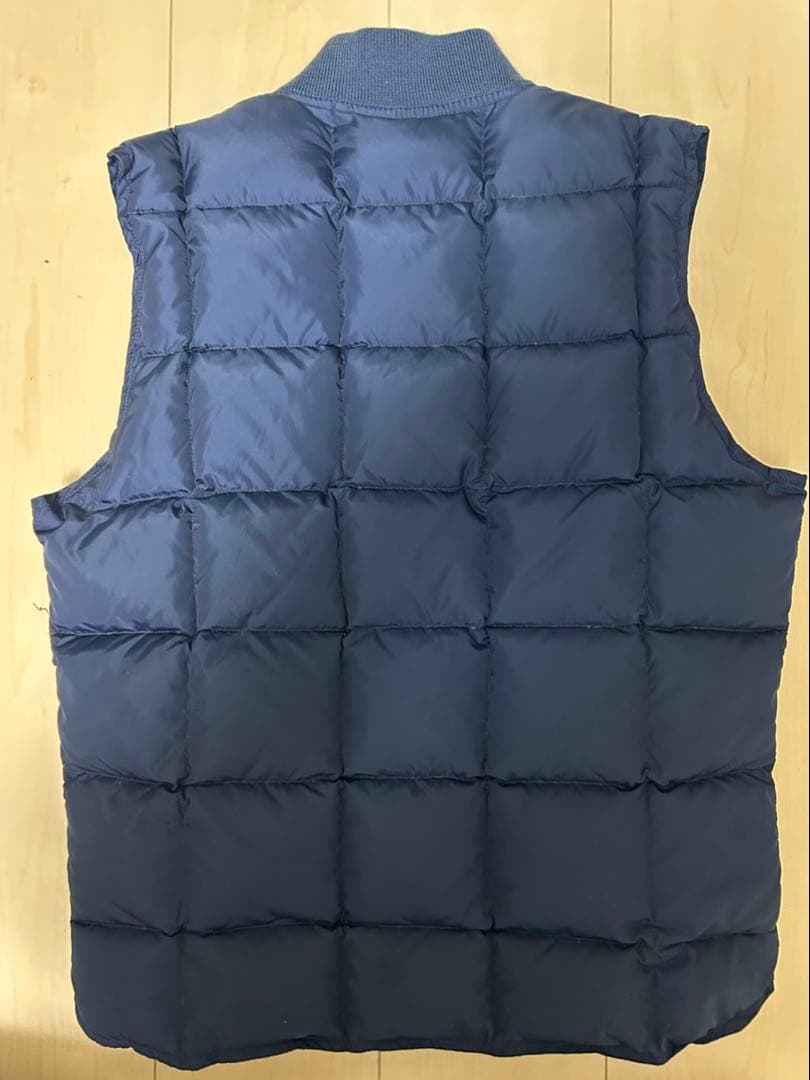 80s Eddie Bauer ダウンベスト 黒タグ 柴田ひかり 着用モデル