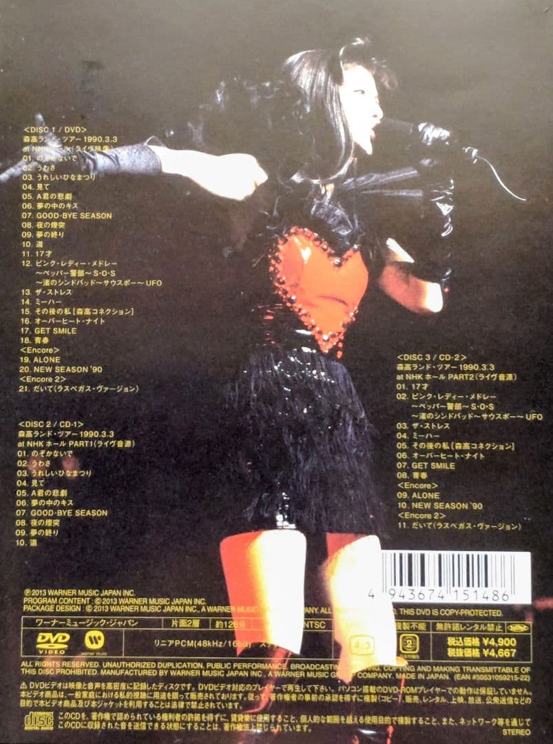 MORITAKA LAND TOUR 1990 DVDと写真22枚