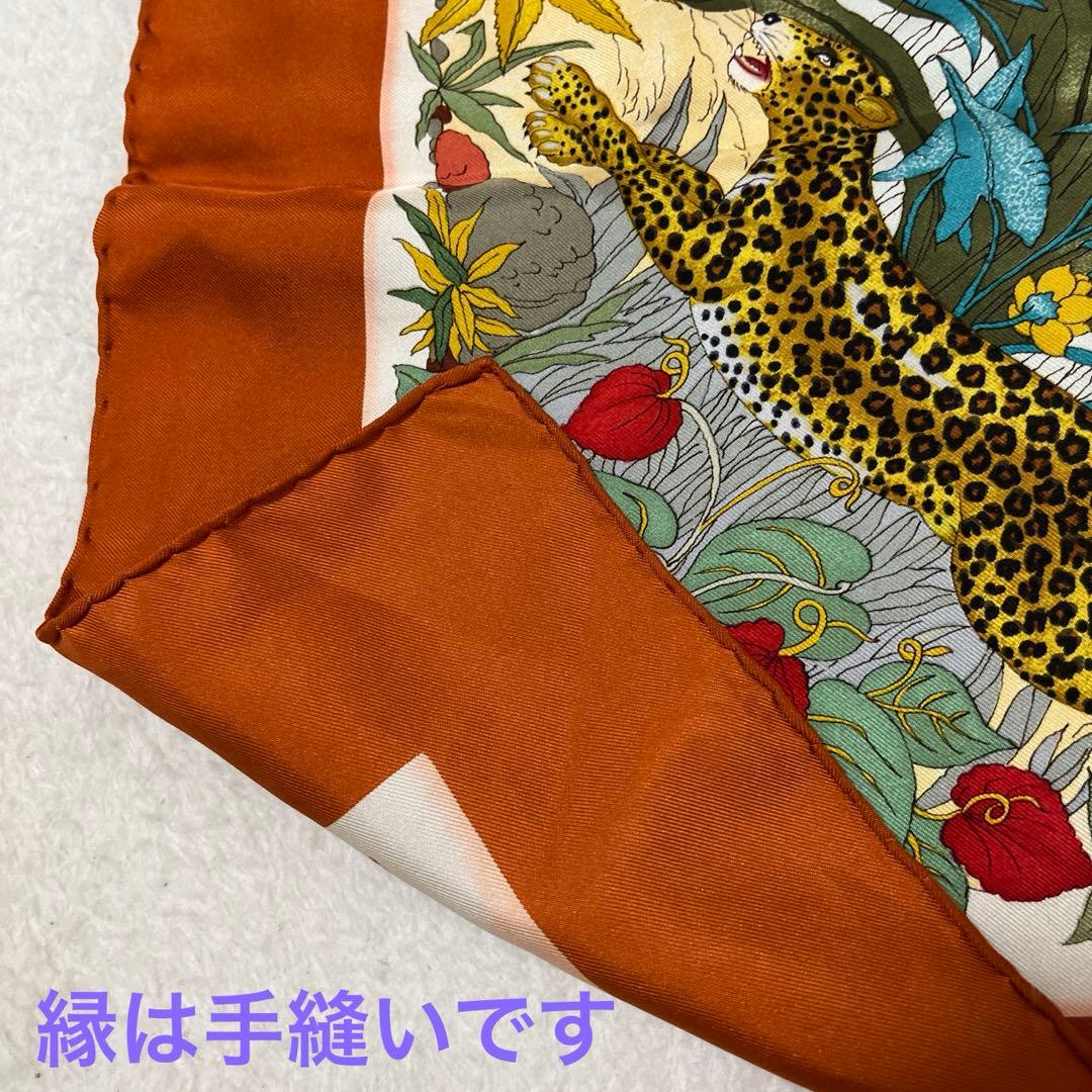 超希少　オールドグッチ　スカーフ シルク　ヴィットリオ アッコルネロ　GUCCI