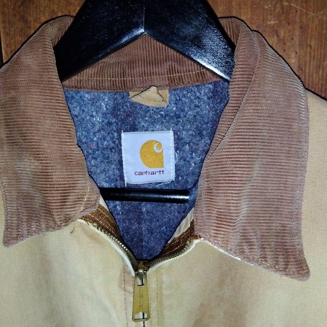 ぽ*ど様 Carhartt デトロイトジャケット　ボロの美学　ビンテージ80s