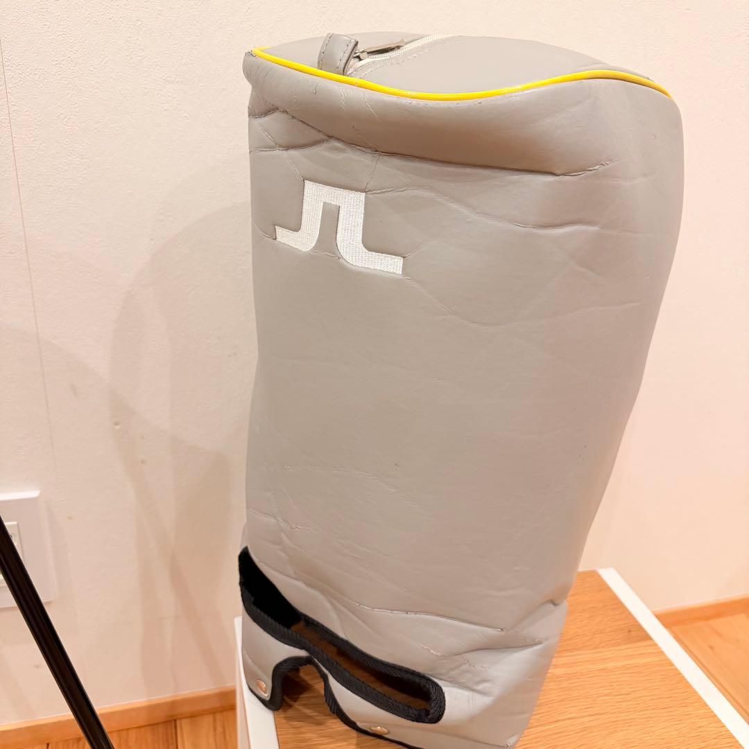 ジェイリンドバーグ キャディバッグ モノグラム グレー ゴルフバッグ